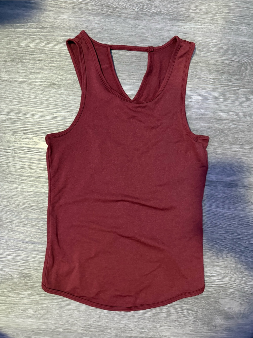 Classic Maroon Active Tank